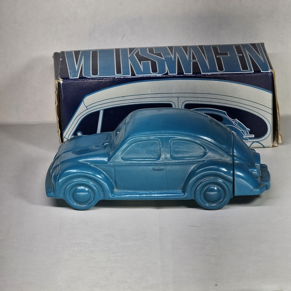 Avon Blue Volkswagen Shaped Bottle. - Picture 9 of 9